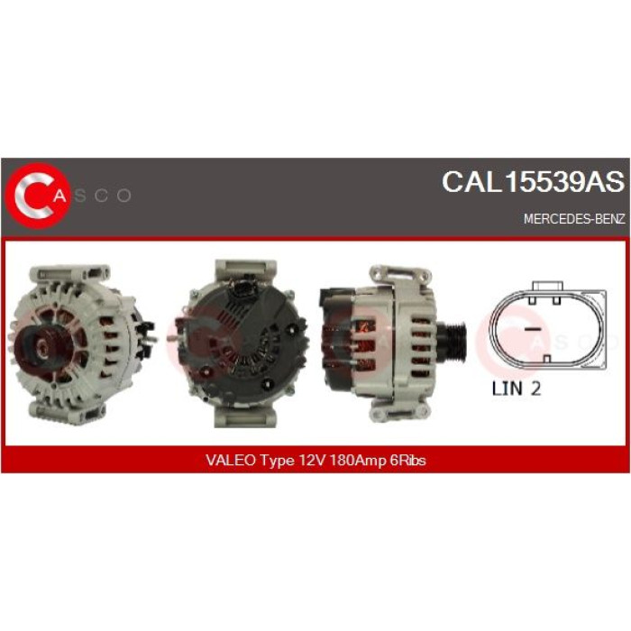 CASCO Generator CAL15539AS CASCO Generator CAL15539AS