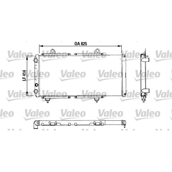 Valeo Motorkühler 883765