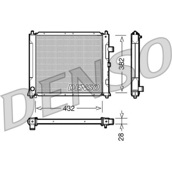 Denso Motorkühler DRM24013