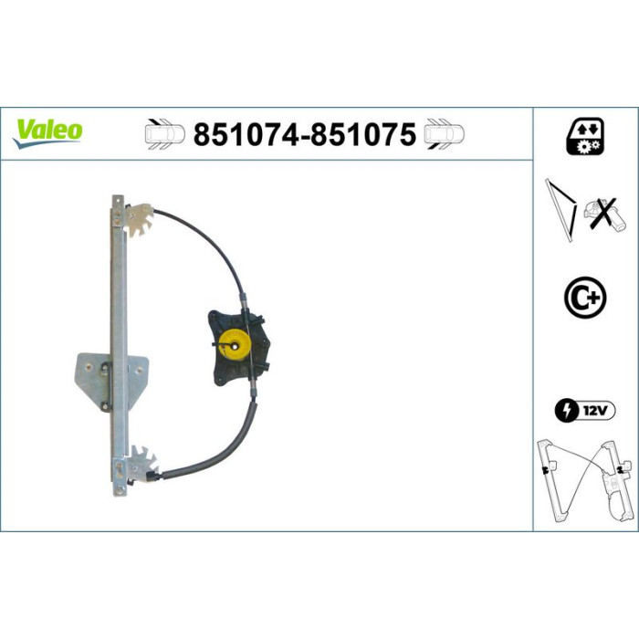 VALEO 851074 Fensterheber VALEO 851074 Fensterheber