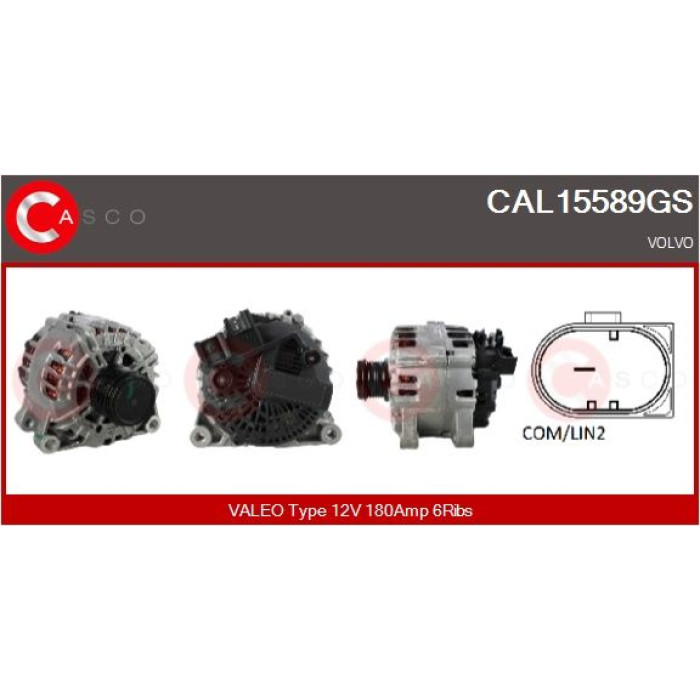 CASCO Generator CAL15589GS CASCO Generator CAL15589GS