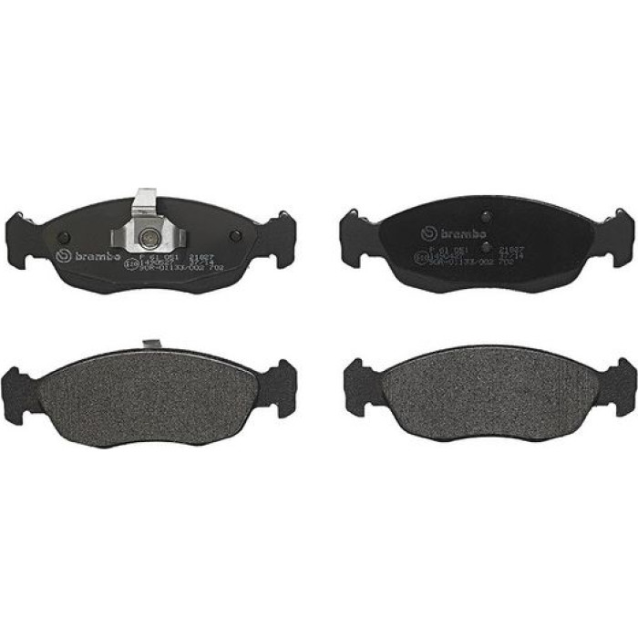P 61 051 Brembo Prime Bremsbelagsatz Vorderachse – P 61 051 – 140/141 x 47 x 17 mm – Bremssystem Teves – OE Nummer 1611458480 P 61 051 Brembo Prime Bremsbelagsatz Vorderachse – P 61 051 – 140/141 x 47 x 17 mm – Bremssystem Teves – OE Nummer 1611458480