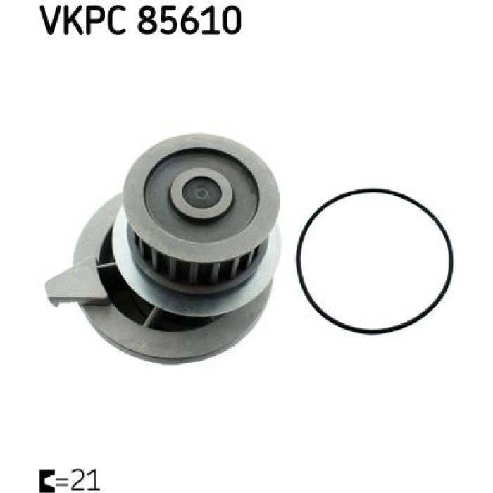 SKF Wasserpumpe / Kühlmittelpumpe VKPC 85610 SKF Wasserpumpe / Kühlmittelpumpe VKPC 85610