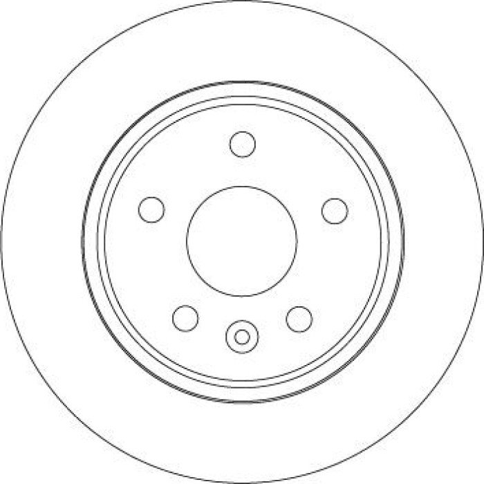 TRW Bremsscheibe DF6846 TRW Bremsscheibe DF6846