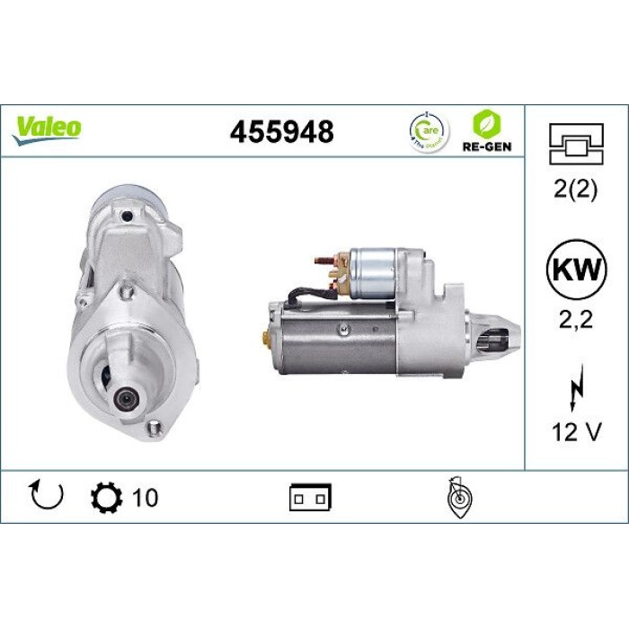 Valeo Anlasser 455948 Valeo Anlasser 455948