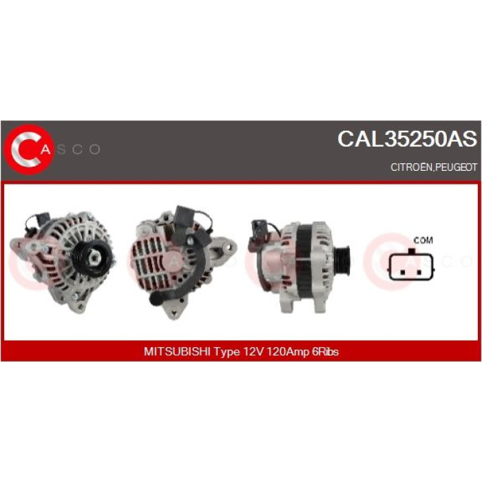 CASCO Generator CAL35250AS CASCO Generator CAL35250AS