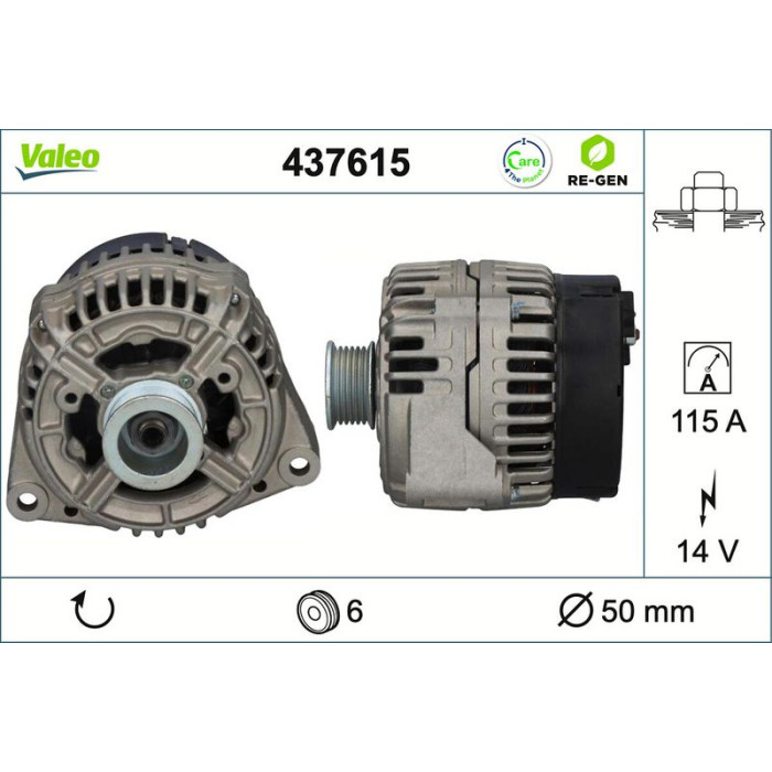 Valeo Lichtmaschine 437615