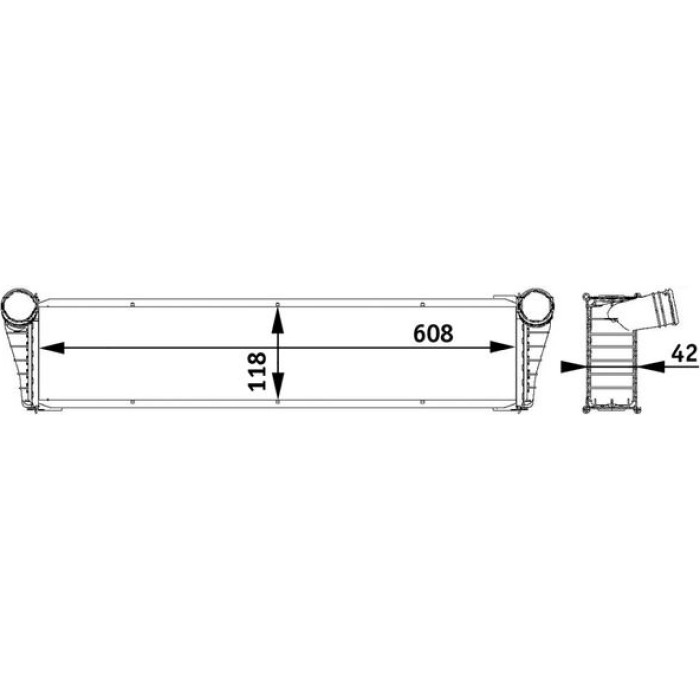 MAHLE Kühler, Motorkühlung CR 778 000P MAHLE Kühler, Motorkühlung CR 778 000P