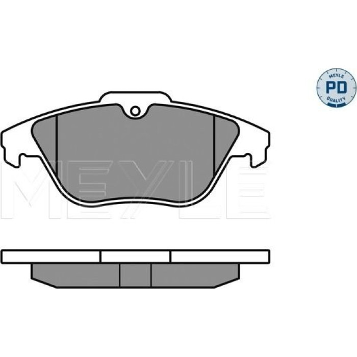 025 242 5317/PD MEYLE Bremsbelagsatz Mercedes-Benz W204 07