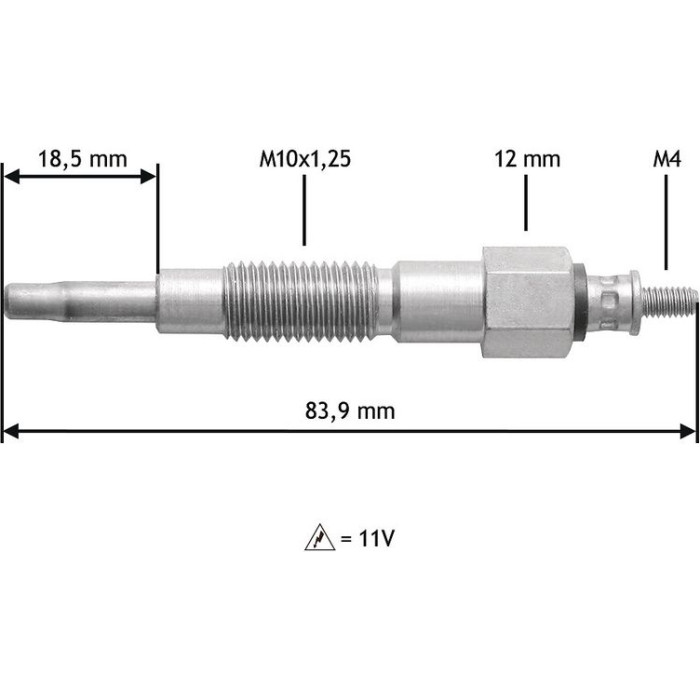 Valeo Glühkerze 345180
