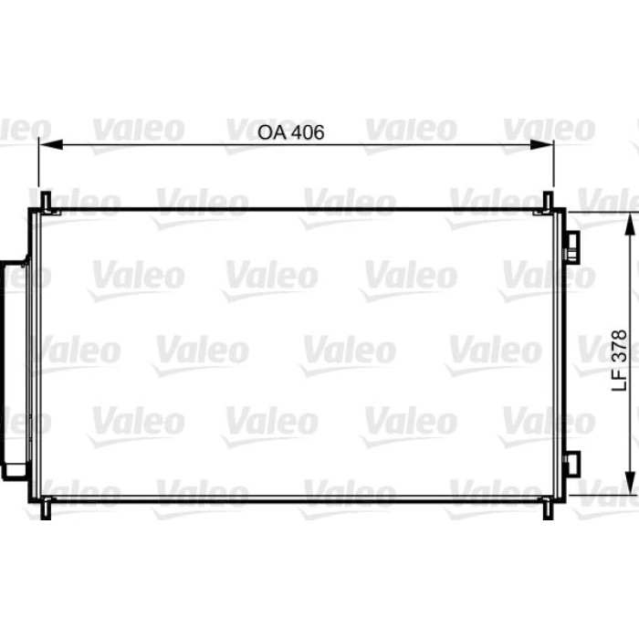Valeo Klimakondensator 814232