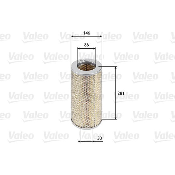 Valeo Luftfilter 585680 Valeo Luftfilter 585680
