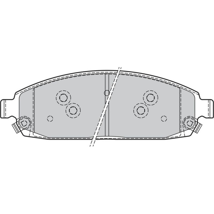 Valeo Bremsbelagsatz 598872 Valeo Bremsbelagsatz 598872