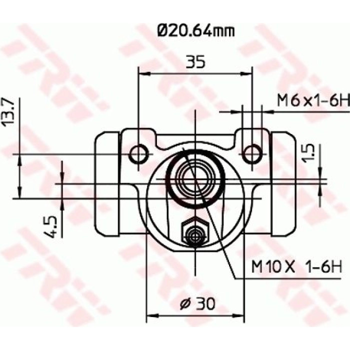TRW Radbremszylinder BWF262 TRW Radbremszylinder BWF262