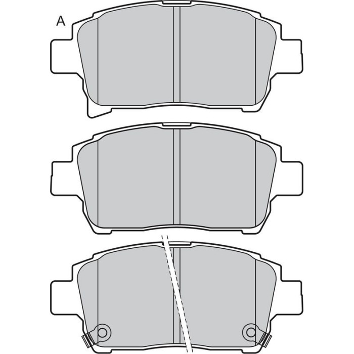 Valeo Bremsbelagsatz 598917 Valeo Bremsbelagsatz 598917
