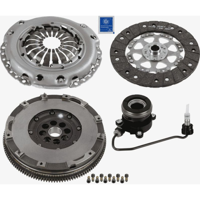 2290 601 201 Sachs Kupplungssatz 2290 601 201 – mit Zweimassenschwungrad und Zentralausrücker (CSC) 2290 601 201 Sachs Kupplungssatz 2290 601 201 – mit Zweimassenschwungrad und Zentralausrücker (CSC)