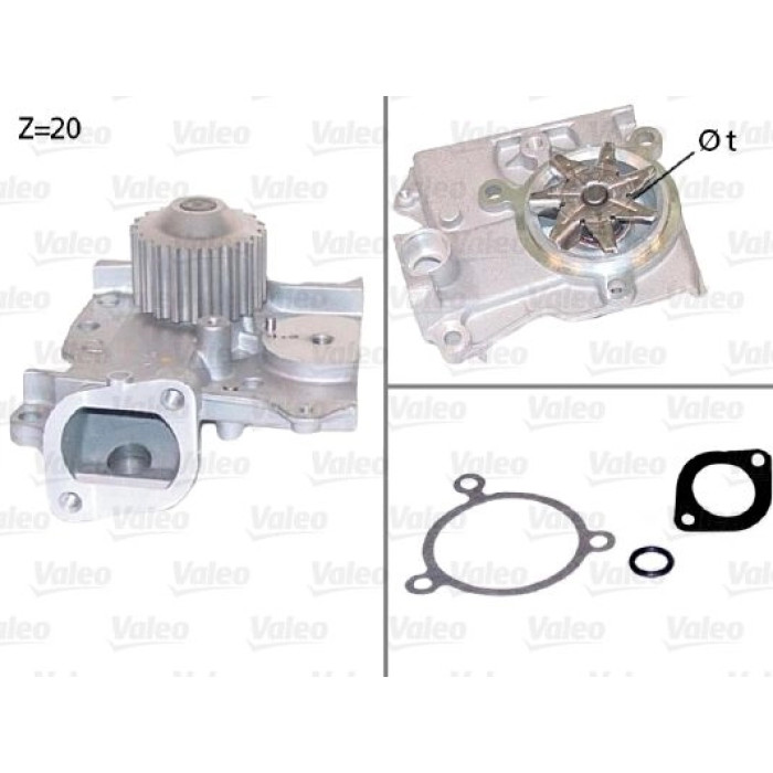 Valeo Wasserpumpe / Kühlmittelpumpe 506685 Valeo Wasserpumpe / Kühlmittelpumpe 506685