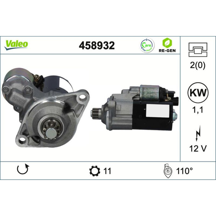 Valeo Anlasser 458932 Valeo Anlasser 458932