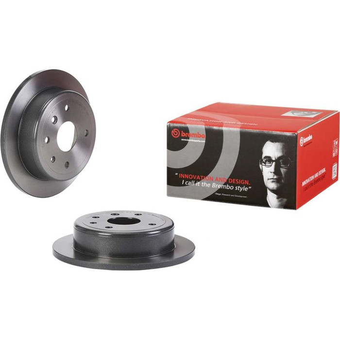 Brembo Bremsscheibe Hinterachse 08.E764.11 Brembo Bremsscheibe Hinterachse 08.E764.11