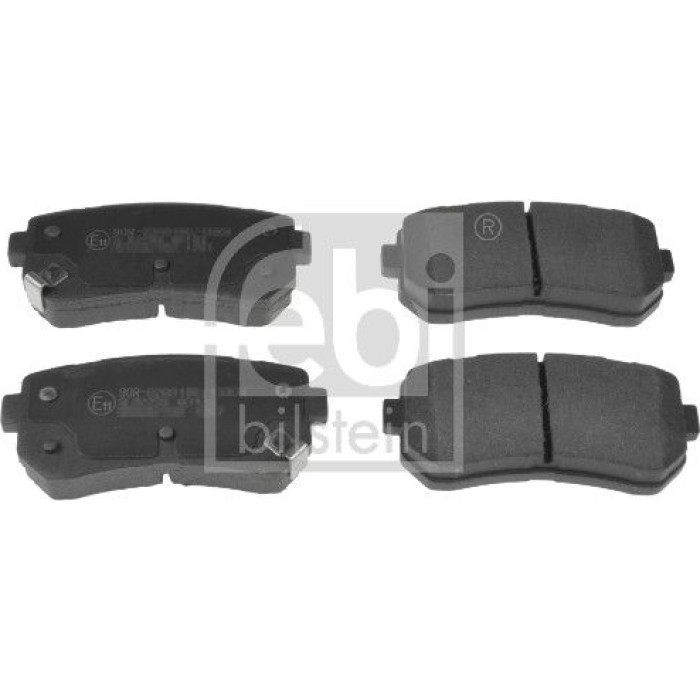 116367 febi Bremsbelagsatz 116367 116367 febi Bremsbelagsatz 116367