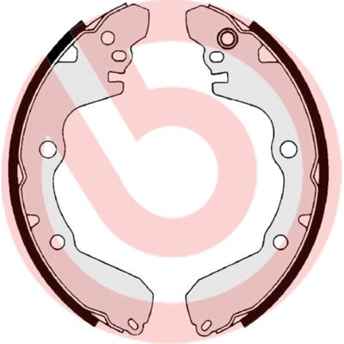BREMBO Bremsbackensatz S 54 522 BREMBO Bremsbackensatz S 54 522