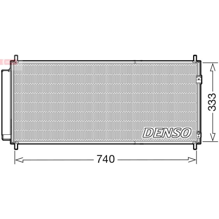 Denso Klimakondensator DCN40030 Denso Klimakondensator DCN40030