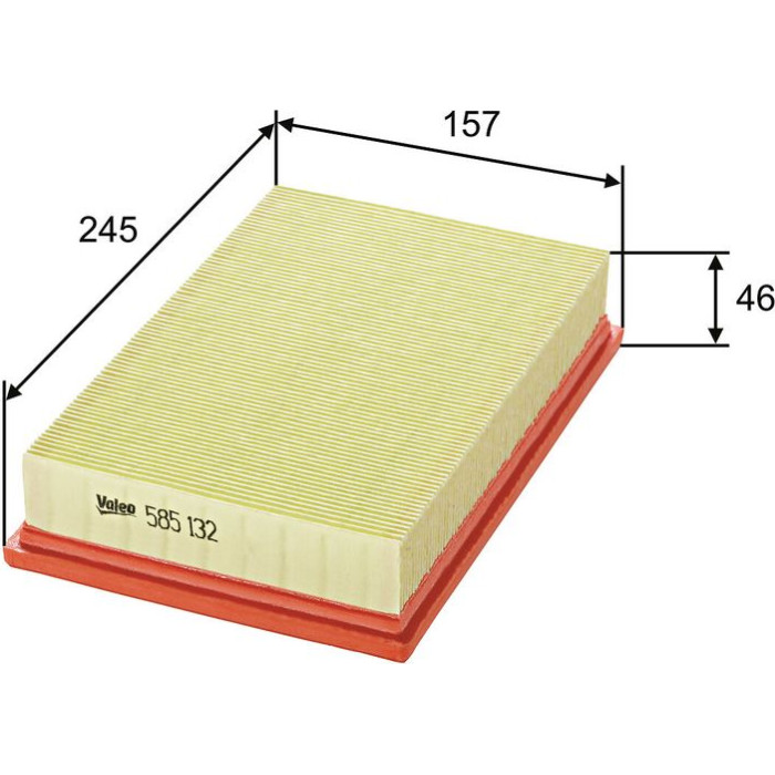 585132 Valeo Luftfilter 585132