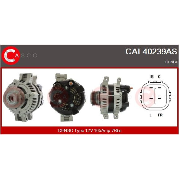 CASCO Generator CAL40239AS CASCO Generator CAL40239AS