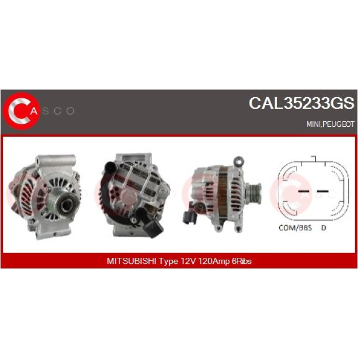 CASCO Generator CAL35233GS CASCO Generator CAL35233GS