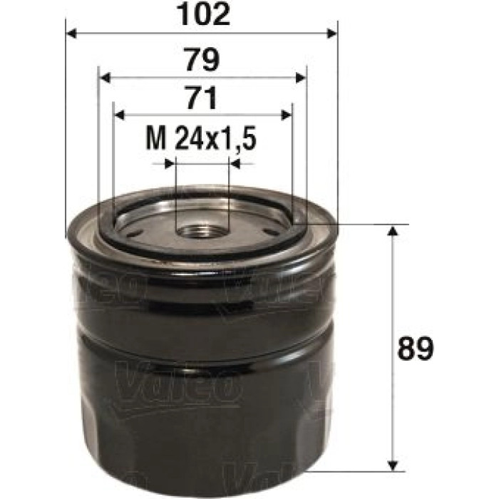 Valeo Ölfilter 586061 Valeo Ölfilter 586061