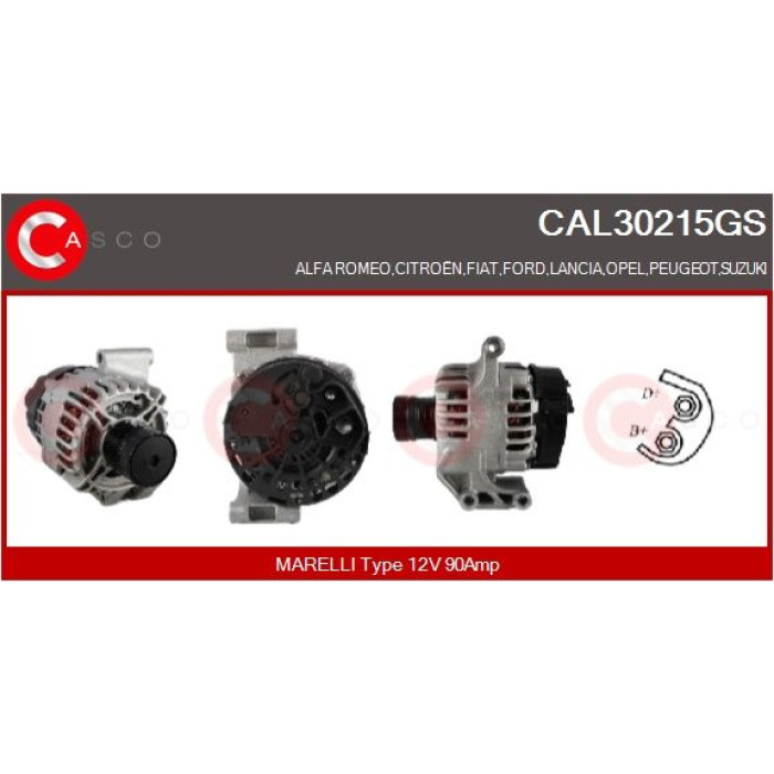 CASCO Generator CAL30215GS CASCO Generator CAL30215GS