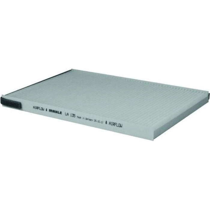 LA 135 MAHLE Innenraumfilter LA 135, Linkslenker, mit Klimaanlage, Partikelfilter, 260 x 200 x 20 mm – u. a. für Citroën Xsara (N1), Break (N2), Coupé (N0) – OE Nummer 6447FG - l LA 135 MAHLE Innenraumfilter LA 135, Linkslenker, mit Klimaanlage, Partikelfilter, 260 x 200 x 20 mm – u. a. für Citroën Xsara (N1), Break (N2), Coupé (N0) – OE Nummer 6447FG - l