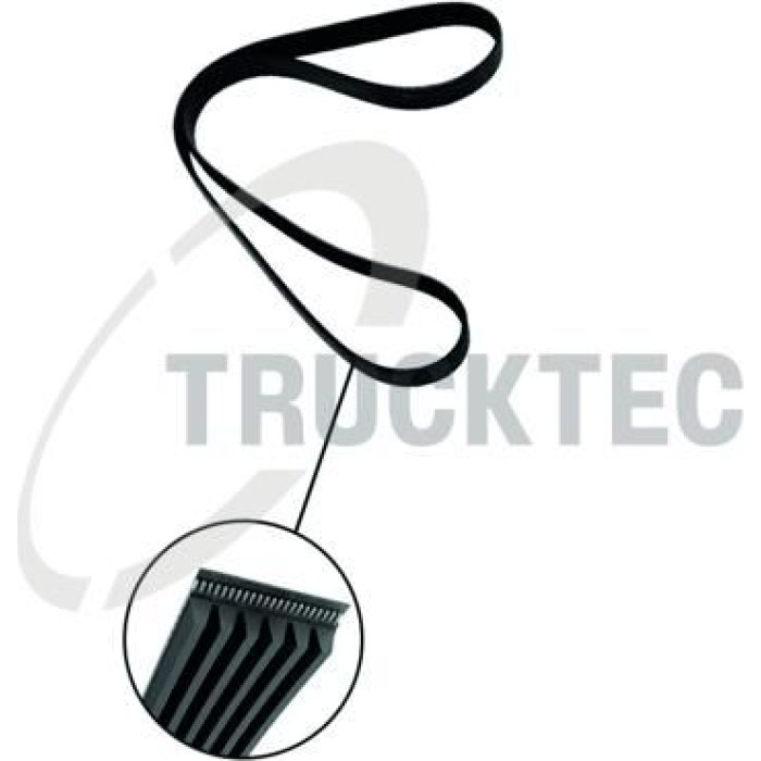 TRUCKTEC AUTOMOTIVE Rillenriemen 04.19.215