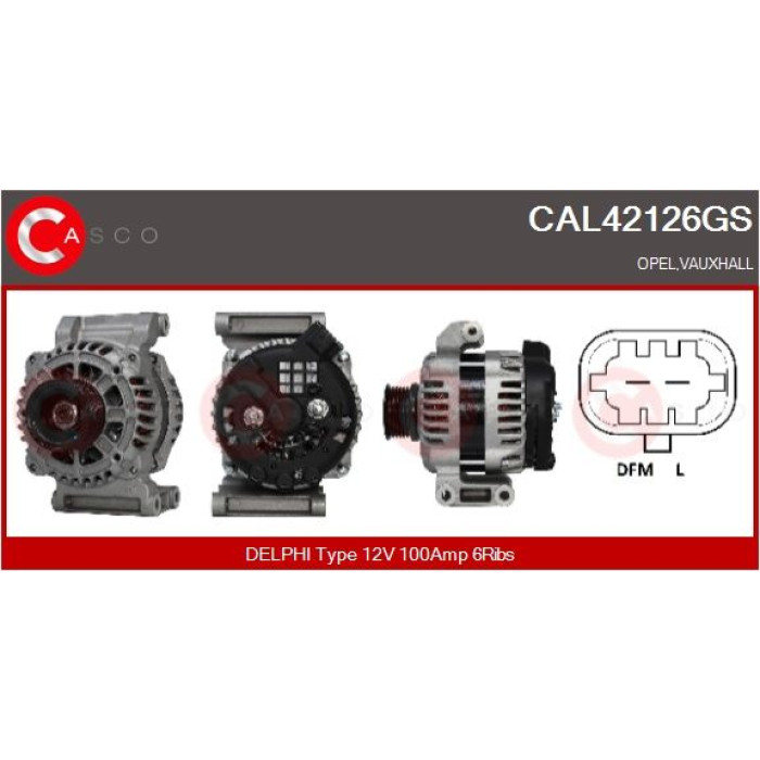 CASCO Generator CAL42126GS CASCO Generator CAL42126GS