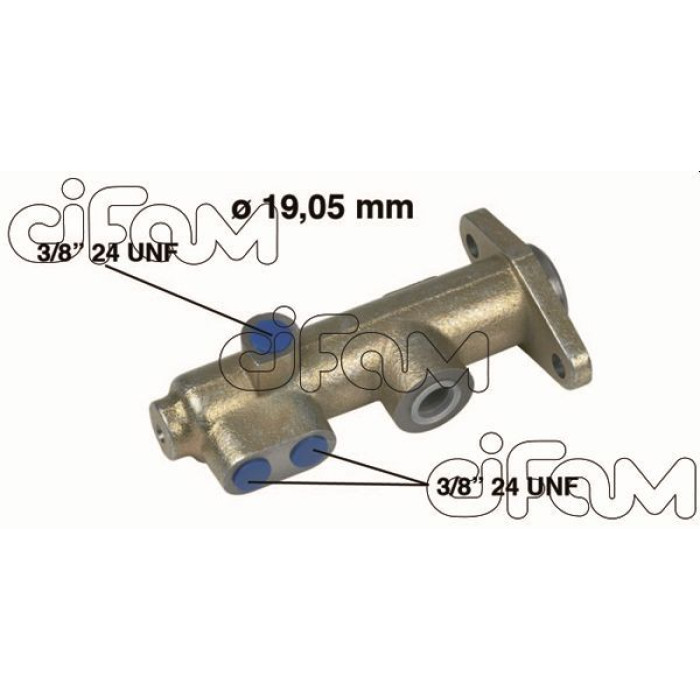 CIFAM Hauptbremszylinder 202-034 CIFAM Hauptbremszylinder 202-034