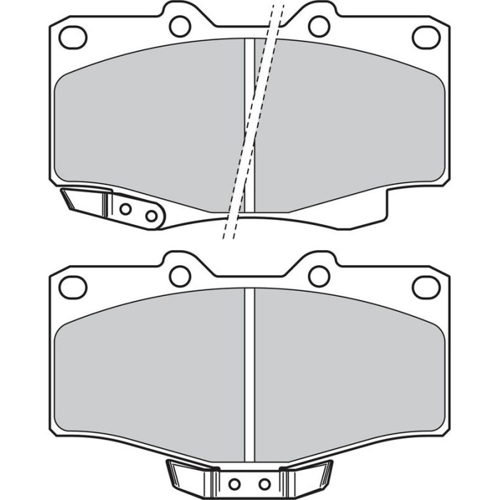 Valeo Bremsbelagsatz 598897 Valeo Bremsbelagsatz 598897