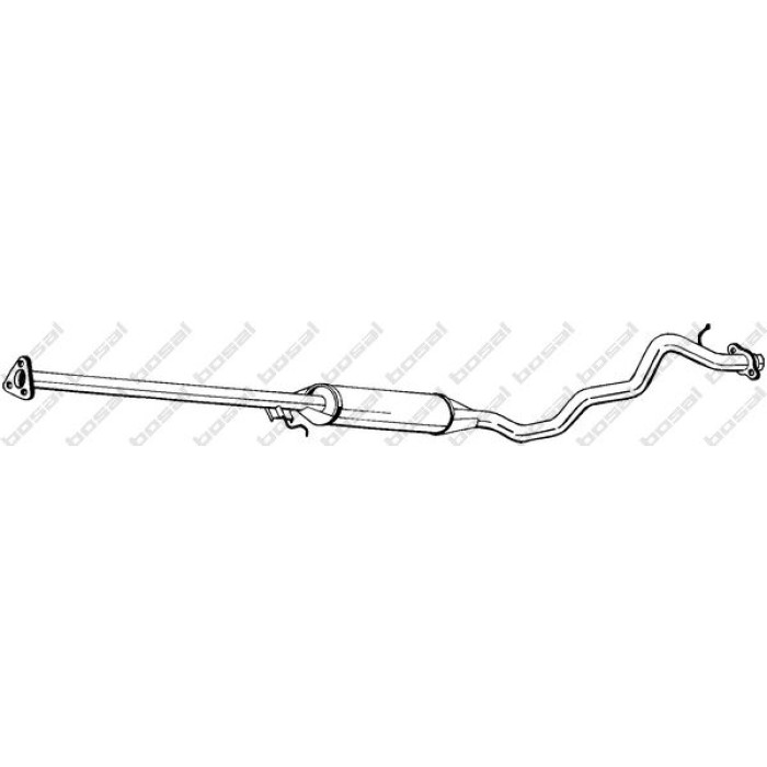 Bosal Schalldämpfer 292-197 Bosal Schalldämpfer 292-197