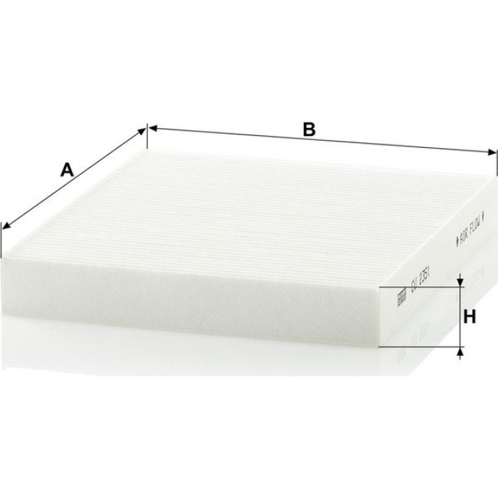 CU 2351 MANN-FILTER Innenraumfilter CU 2351 CU 2351 MANN-FILTER Innenraumfilter CU 2351