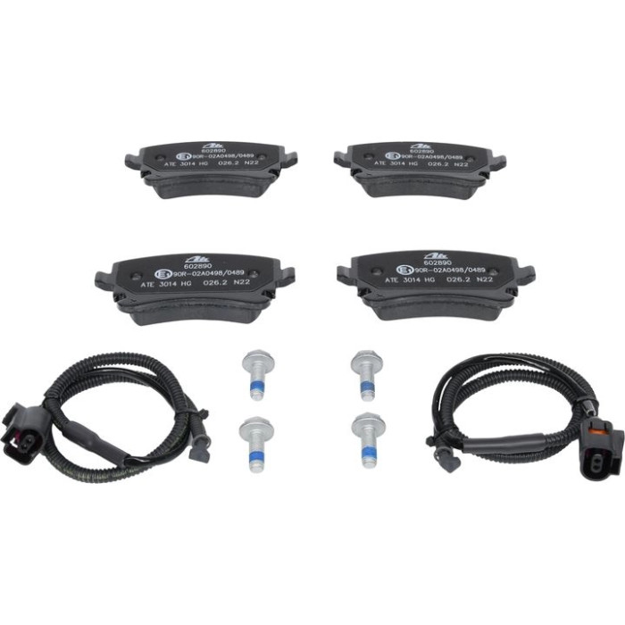 ATE Bremsbelagsatz VW Hinterachse Phaeton 3.0-6.0 4Motion 02-16 13.0460-2890.2 ATE Bremsbelagsatz VW Hinterachse Phaeton 3.0-6.0 4Motion 02-16 13.0460-2890.2
