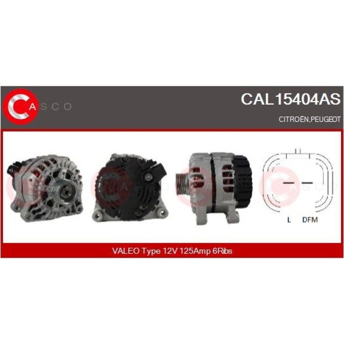 CASCO Generator CAL15404AS CASCO Generator CAL15404AS