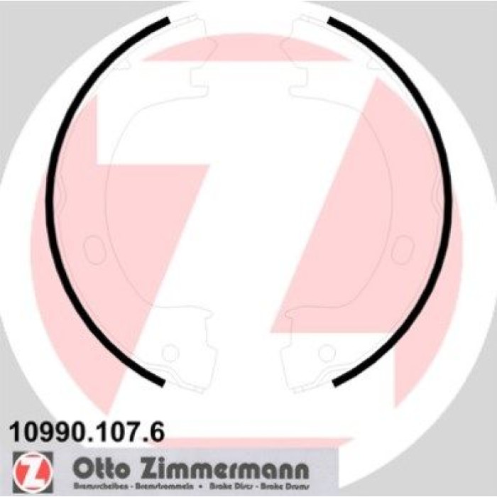 ZIMMERMANN Bremsbacken 10990.107.6 ZIMMERMANN Bremsbacken 10990.107.6