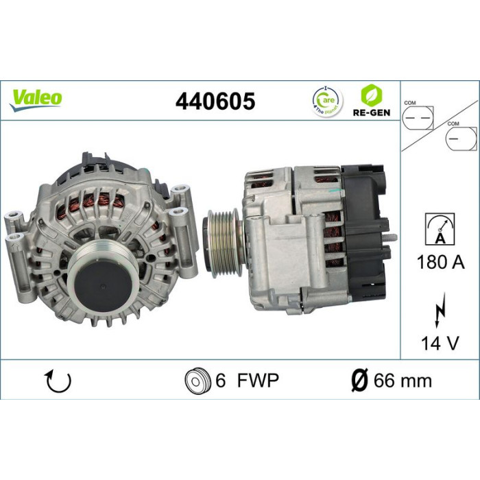 Valeo Lichtmaschine 440605 Valeo Lichtmaschine 440605