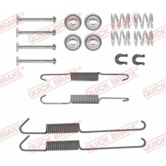 Quick Brake Montagesatz für Bremsbacken 105-0002 Quick Brake Montagesatz für Bremsbacken 105-0002