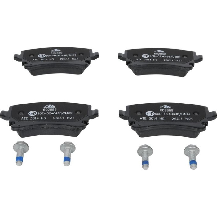 13.0460-2889.2 ATE Bremsbelagsatz VW Hinterachse A4/A6/A8/T5 Ohne Sensor 13.0460-2889.2 13.0460-2889.2 ATE Bremsbelagsatz VW Hinterachse A4/A6/A8/T5 Ohne Sensor 13.0460-2889.2