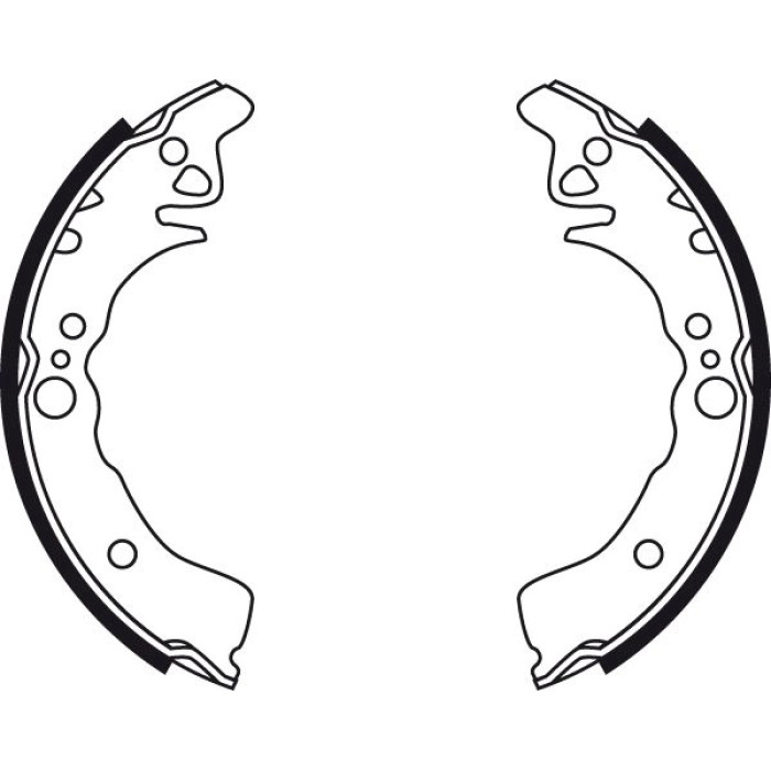 TRW Bremsbacken GS8761