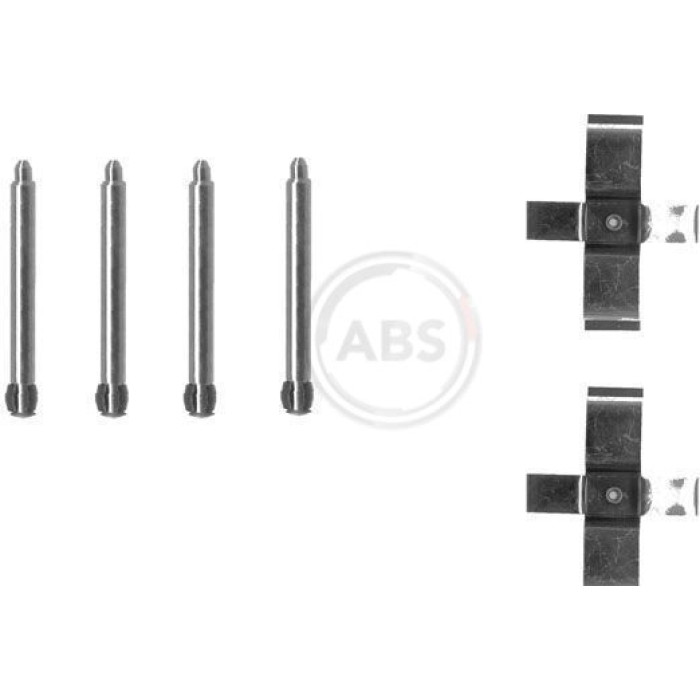 A.B.S. Zubehörsatz Scheibenbremsbeläge 1195Q A.B.S. Zubehörsatz Scheibenbremsbeläge 1195Q