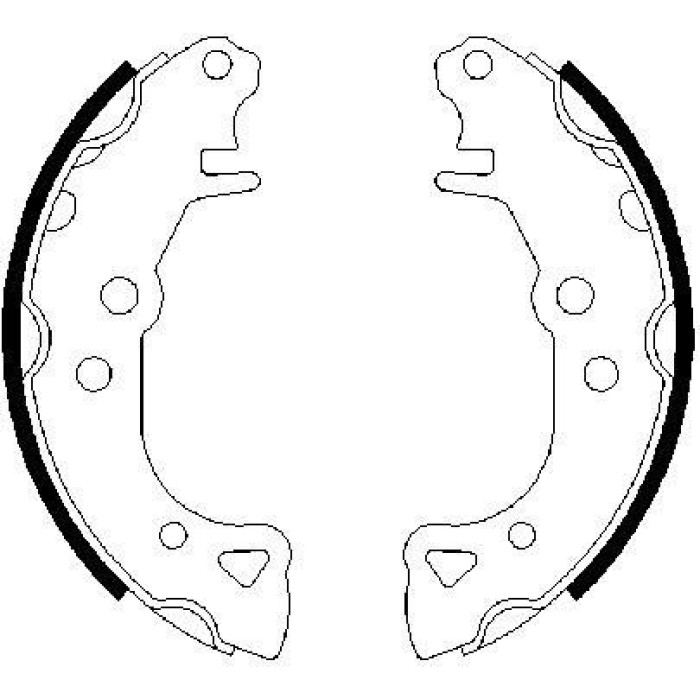 0 986 487 252 Bosch Bremsbacken 0 986 487 252 0 986 487 252 Bosch Bremsbacken 0 986 487 252