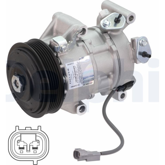 Delphi Klimakompressor CS20582 Delphi Klimakompressor CS20582