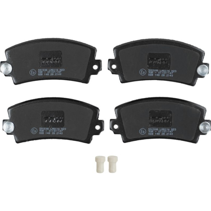 TRW Bremsbelagsatz Citroen P. Lna 76-79/Visa 78-91 GDB148 TRW Bremsbelagsatz Citroen P. Lna 76-79/Visa 78-91 GDB148