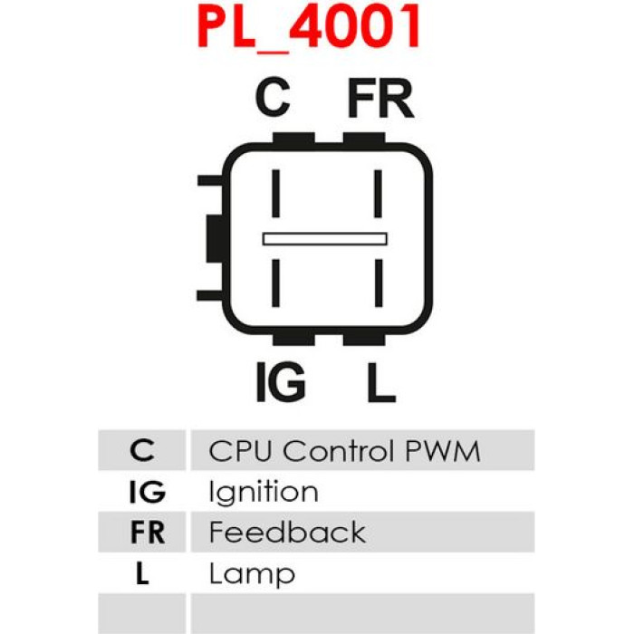AS-PL Lichtmaschinenregler ARE6047